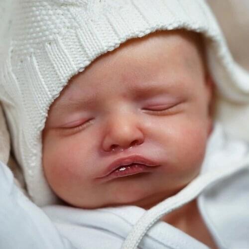 20 Inch Reborn Doll Kit Hand Made Baby Rosalie Reborn DIY Doll Kit Toy Soft Real Gentle Touch Vinyl Kit Doll Parts