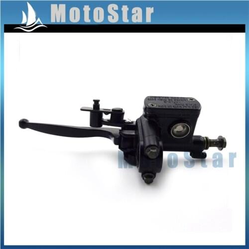 ATV Hydraulic Handle Brake Master Cylinder Left Lever For Quad 4 Wheeler Taotao Kazuma Sunl Roketa 50cc 70cc 90cc 110cc 125cc