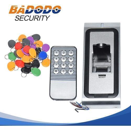 Metal Biometric Fingerprint Door lock Access Control System Standalone Access Controller Metal Fingerprint Reader