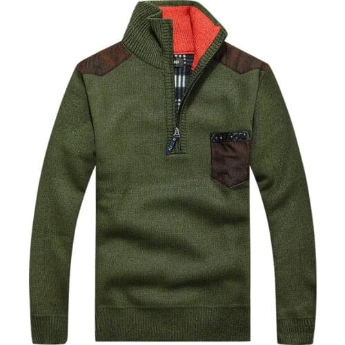 Men military sweater knitted pulloverswinter casual outwear M-3XL XP24