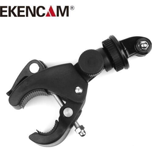 Rotatable Bicycle Handlebar Cycling Clamp Mount for GoPro Max Hero 9 8 7 6 SJCAM Yi 4K DJI OSMO Insta360 OneR One x2 Holder Clip