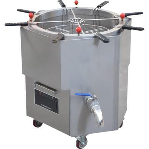 12KW/15KW Commercial Induction Cooker Rotary Cooking Dumpling Machine Sub-cooking stove Stainless steel induction cooker