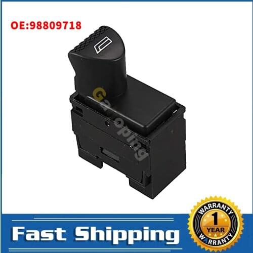 Power Window Lifter Regulator Control Switch 6-Pin Front Left Door For Fiat Siena Albea Palio Car accessories 98809718