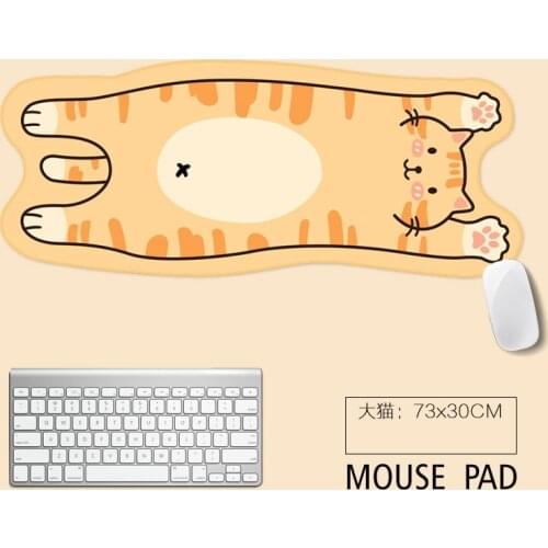Rubber Mouse Pad Cute Cat Bear Pattern Anti-Slip Mice Pad Comfortable Waterproof Mat for Laptop PC Computer Pad Game Mousepad