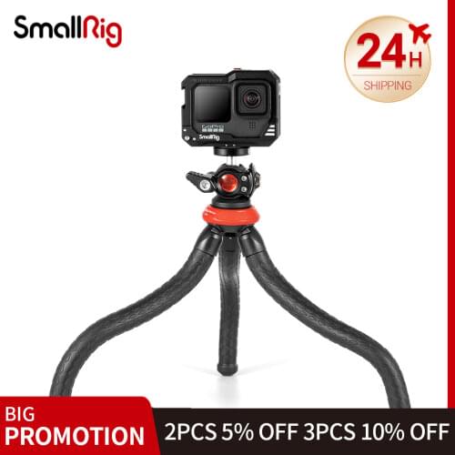 SmallRig Selection Portable Flexible Tripod Adjustable Stand Mount Holder Clip For Live Youtube Cellphone DT-01 3255