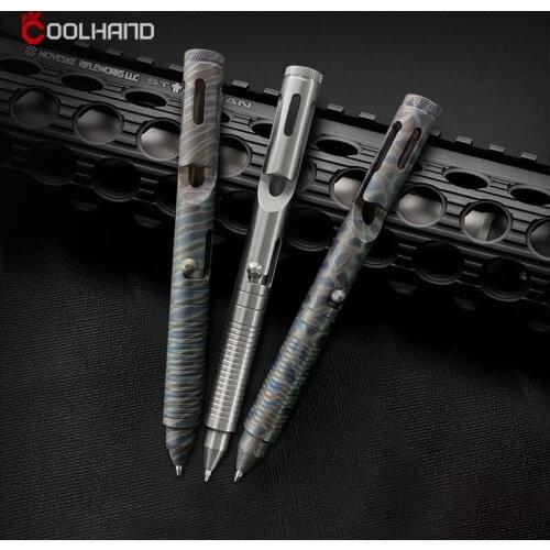 Titanium Alloy Tactical Pen Bolt Pen Portable Outdoor EDC Pen
