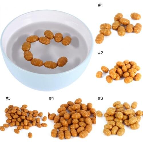 10/20/30/50PCS/Bag Soft Fake Floating Artificial Tiger Nut Bait Scorpion Carp Rig Big Carp Fishing Tackle