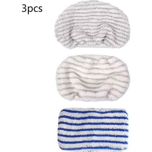 3pcs Mop Cloth Microfibre Cloth Pads For Rowenta Clean & Steam ZR005801 Vacuum Cleaner Accessories Household Cleaning Tool Pad