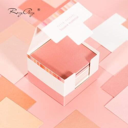 Creative Morandi Colors Theme Thick Memo Pad 6.8*6.8cm 150 Sheets 2021 New