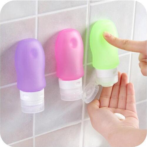 37/60/89/ Refillable Bottles Travel Containers Portable Soft Silicone Containers Travel Bottles Squeezable With Suction Cup -15