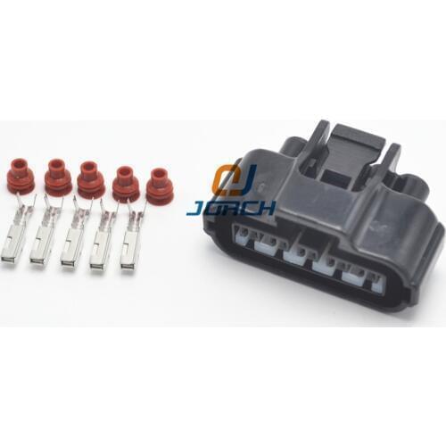 5sets 5Pin KET Engine Plug Female Housing Wire Harness Connector Ignition Air Flow Meter Socket For Toyota MG640945-5