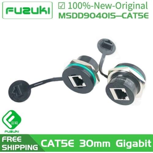 FUZUKI Network port adapter RJ45 waterproof connector female LLT AH instrument signal gigabit transmission MSDD90600