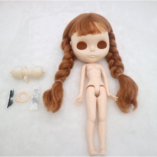 Doll accessories hair scalp and eye mech for DIY customization Nude blyth doll