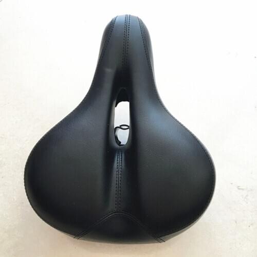 Q056 Free shipping folding mountain bike saddle seat cushion widened to increase seat cycling equipment