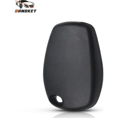 Dandkey 10pcs For Renault Megan Modus Clio Modus Kangoo Logan Sandero Duster For Nissan Almera Car Remote Key Shell Fob Case