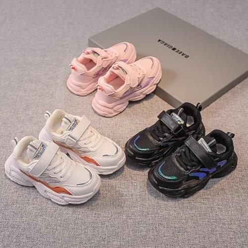 Toddler Chunky Sneaker for Boys Girls Air Mesh Cartoon Children Sports Shoes Kids Running Shoes Fashion Lightweight Shoes 2-6Y