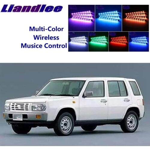 LiandLee For NissanLafesta Lafesta B35 2011~2017 Car Interior UnderDash FootWell Seat Accent Music Rhythm Ambient Light