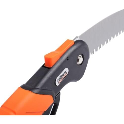 Multi-Purpose-Folding Hand Saw Folding Saw Wood Cutter w/ Gear Lock Rugged