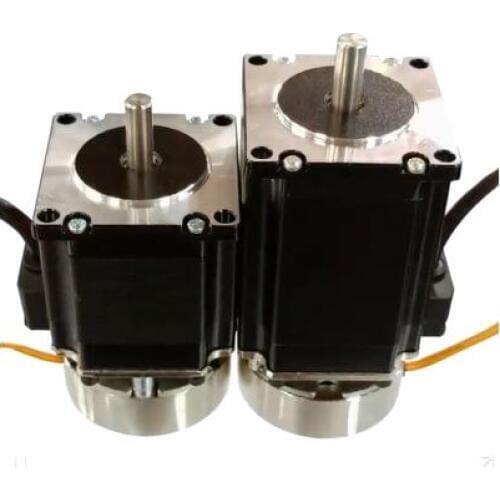 NEMA23 stepper motor with brake 24V power-off self-locking function Two-phase four-wire printer engraving machine brake motor