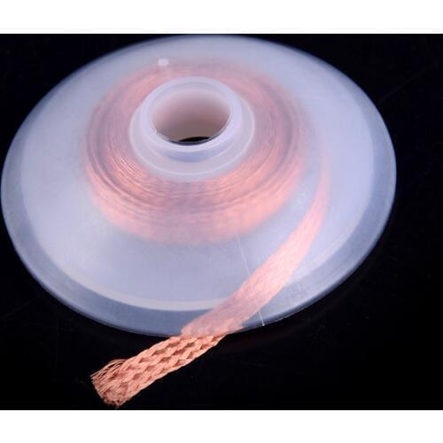 Hot Sale 1PC 3.5mm 1.5M Desoldering Braid Solder Remover Wick Wire Repair Tool