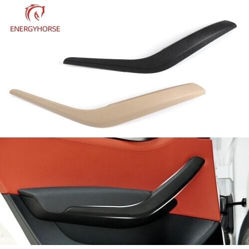 Original Black Beige Interior Door Inner Armrest Panel Handle Pull Trim Cover Car Accessories For BMW X1 E84 51412991775