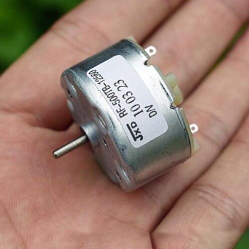 RF-500TB-14415 Micro Motor Electric Permanent Magnet Micro DC 5V-6V 3700RPM Low Power Motor 3100 RPM Humidifier Motor
