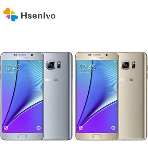 Original Samsung Galaxy Note 5 N920F Octa Core 5.7Inch 4GB RAM 32GB ROM 16.0MP LTE 4G Android Unlocked Smartphone MobilePhone