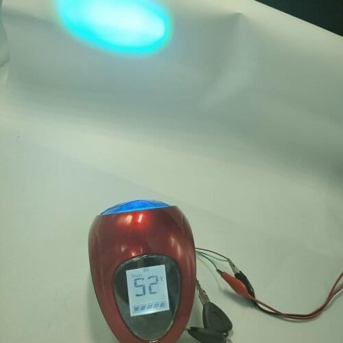 36v48v60v speedometer LCD display& FRONTLIGHT WITH lock/key electric scooter bicycle motorcycle ATV tricycle mobility diy parts