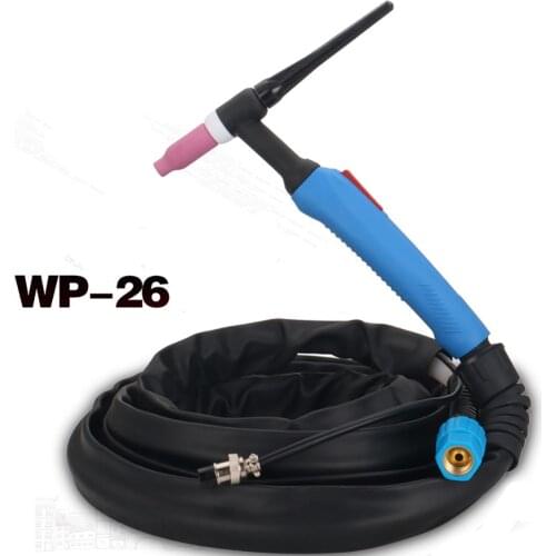 WP26 TIG Torch TIG26 Argon Welding Torch 4 meters 13ft Air Cooled Torch for 180A-220A TIG Welding Machine