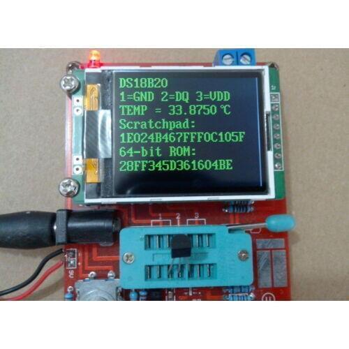 Assembled GM328 Transistor Tester Diode Cap ESR LCR Volt Freq Meter PWM Signal