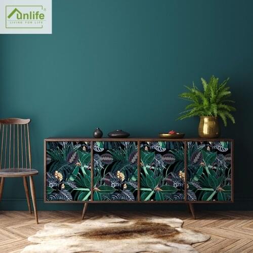 PVC Waterproof Wall Sticker Background Wall Decoration Wallpaper Cabinet Furniture Renovation Wardrobe Stickers