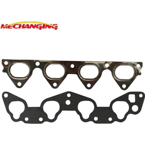 For HONDA CONCERTO OR CIVIC ZC D16Z2 D15B Intake Exhaust Manifold Engine Parts Engine Rebuild Kits Engine Gasket 17105-P00-T01