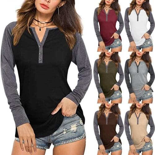 Elegant Blouse Womens Sexy V Neck Solid Color Patchwork Long Sleeve Fold Navel Casual Blouse Tops Vintage Shirt