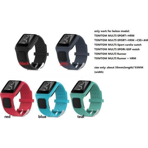 1pc. replace band for TOM Multi-Sport/Runner 1st GPS Watch