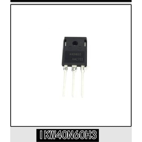 10PCS 2018+ 100% brand new imported original authentic IKW40N60H3 TO-247 K40H603 TO247 converter with IGBT tube 40A 600V