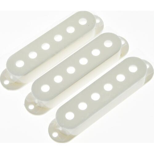 15pcs White Single Coil ST Style Guitar Pickup Covers