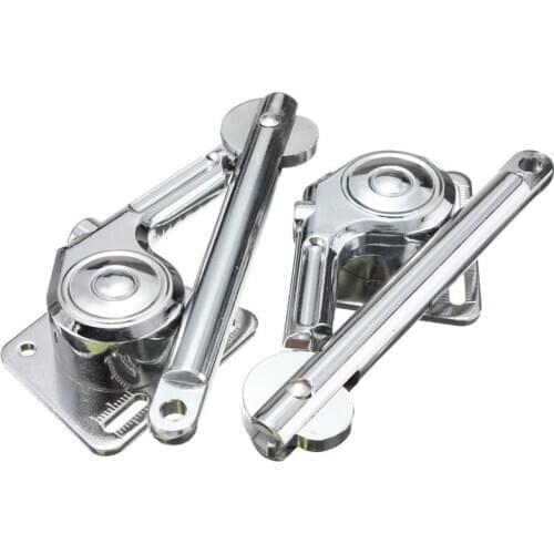 2 Lift Up Lid Support Door Stay Piston Hinge Kitchen Cupboard Cabinet Soft Close