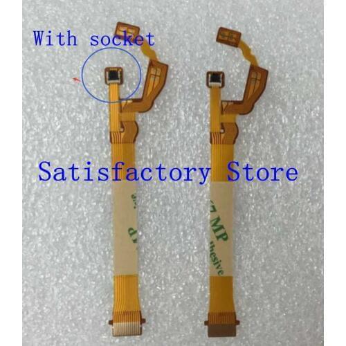2PCS/New Lens Anti-Shake Flex Cable For Nikon J1 FOR NIKKOR 10-30 mm 10-30mm 1:3.5-5.6 VR Repair Part(with socket)