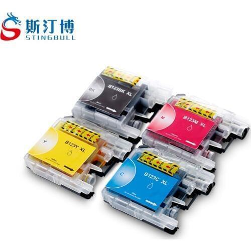 20 PCS LC123 Ink Cartridges For Brother DCP-J132W J152W J172W J552DW J752DW J4110DW MFC-J245 J470DW J650DW J870DW J6520DW
