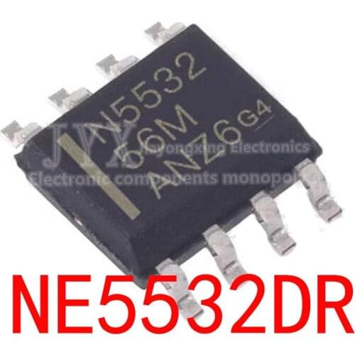 20PCS NE5532DR SOP8 NE5532 SOP N5532 5532DR SOP-8 SMD new and original IC