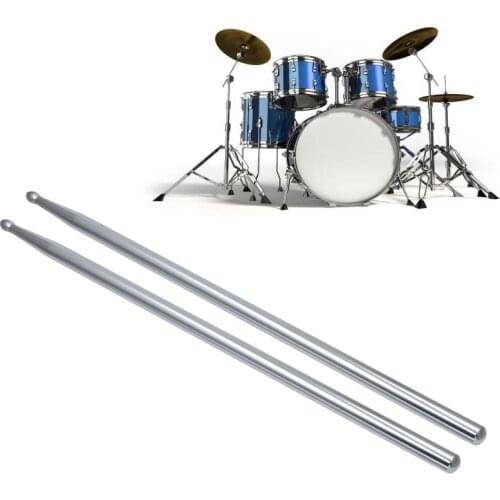 5A Aluminium Alloy Drum Sticks for Dumb Drum Pad and Jazz Drum Practicing Strength Endurance Exercises