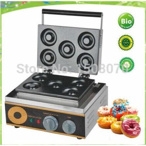 Free Shipping 6pcs per time automatic donut maker mini donut machine