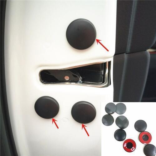 For Suzuki Vitara Swift SX4 Jimny Alto Kizashi Car Door Lock Screw Protector Cover Accessories 12PCS