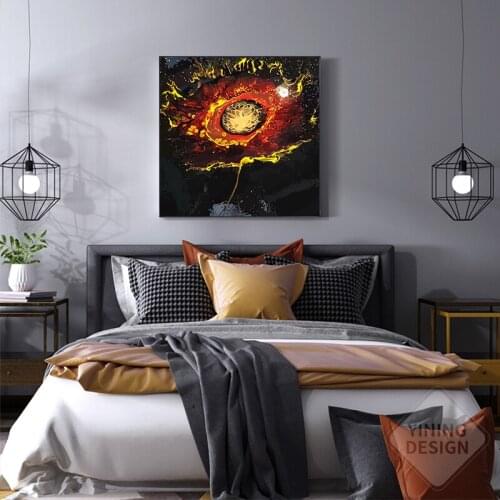 ART Abstract Colorful Pictures Canvas Painting Quadro Flower Posters Prints Wall Art For Living Room Home Decorative Paintings