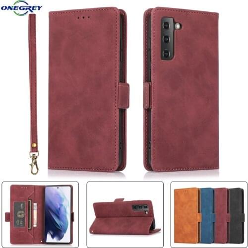Leather Case For Samsung Galaxy A52 A72 S21 S20 FE Ultra S10 Plus A02 S A12 A22 A32 A51 A71 A42 A82 Flip Wallet Magnetic Cover
