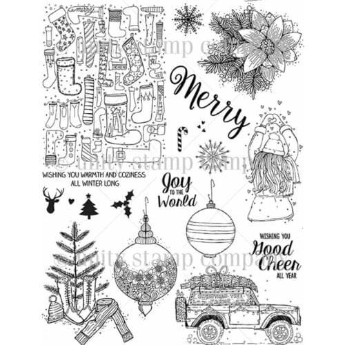 2021NEWTransparent Clear Silicone Stamp/Seal for DIY scrapbooking/photo album Decorative clear stamp A7405