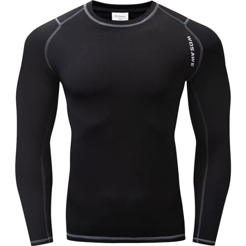 Long Sleeve Tight Thermal Shirts Riding Sport Underwear Jersey Men Women Cycling Base Layers Bodybuilding Fitness