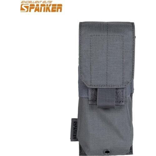 EXCELLENT ELITE SPANKER Single M4 Mag PouchTactics Nylon Molle Mag Pouch Mulit-Tool Holder