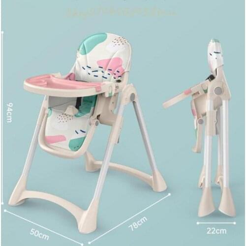 Baby Dining Chair For Eating, Foldable Baby Chair, Household Portable Baby Dining Table Seat, Multifunctional Child Dining Chair