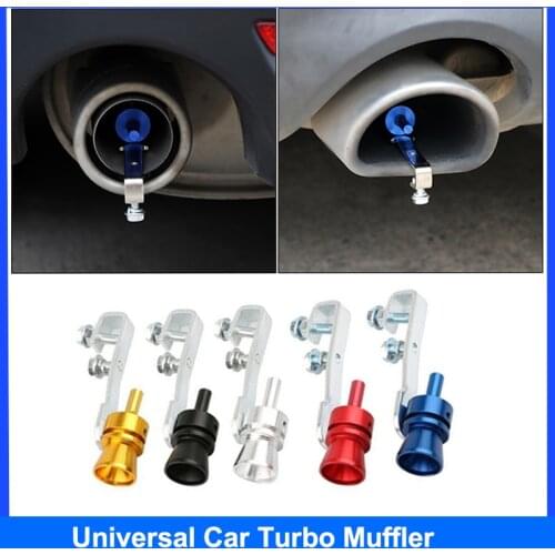 S/M/L Universal Car Turbo Muffler Sound Simulator Auto Turbo Sound Whistle Vehicle Refit Device Exhaust Pipe Turbo Sound Whistle